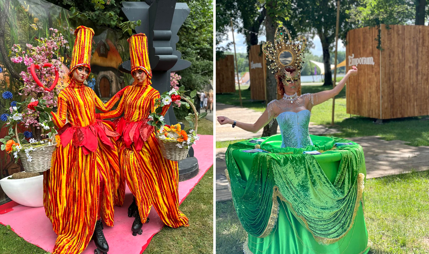 Wonderland Entertainment met Mad Hatter, Alice en verschillende Wonderland personages